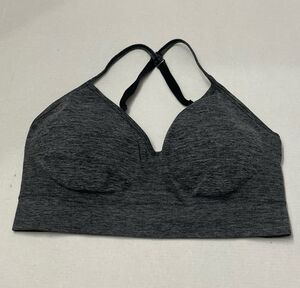 Secret Treasures Sports Bra Charcoal Gray Size XL